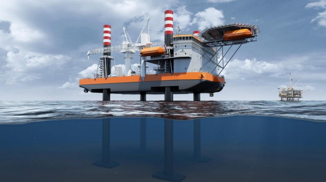 Wärtsilä Designing Liftboat for Client in China